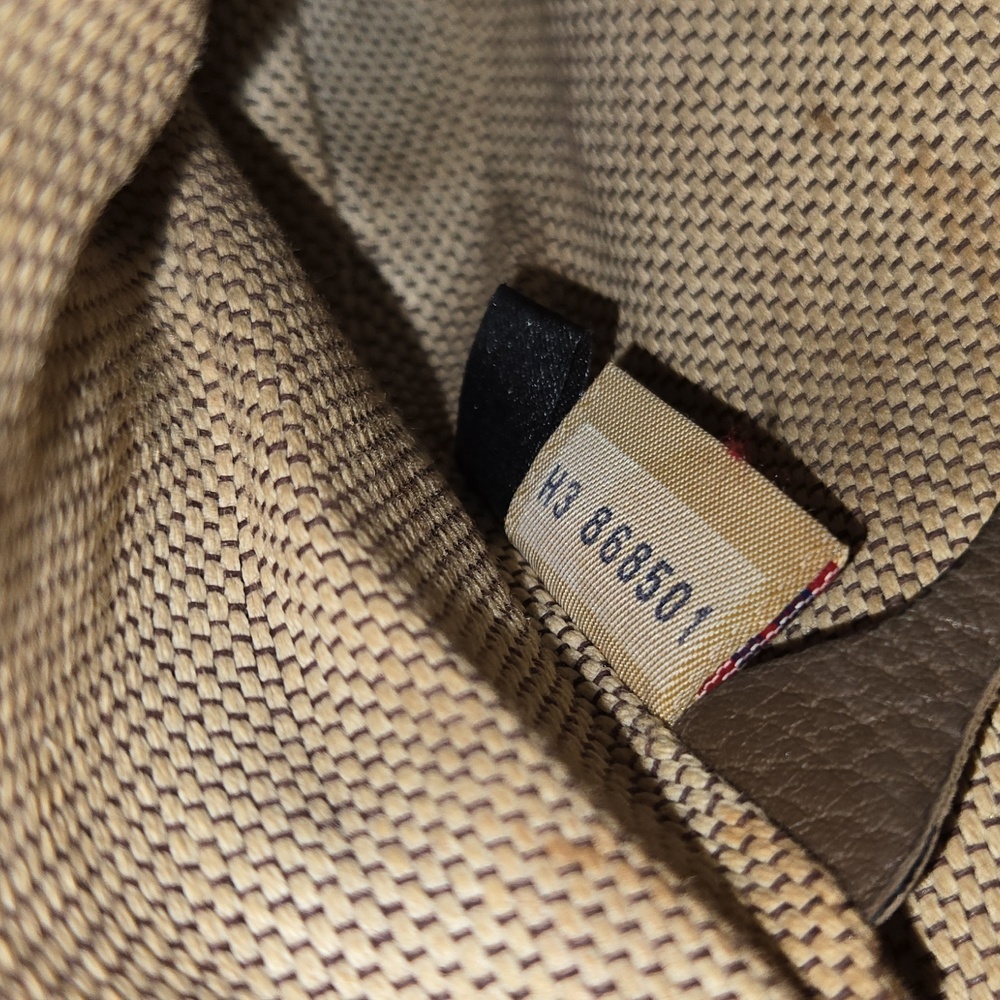 Vintage Dooney & Bourke Monogram Canvas & Leather Shoulder Bag - Picture 6 of 10